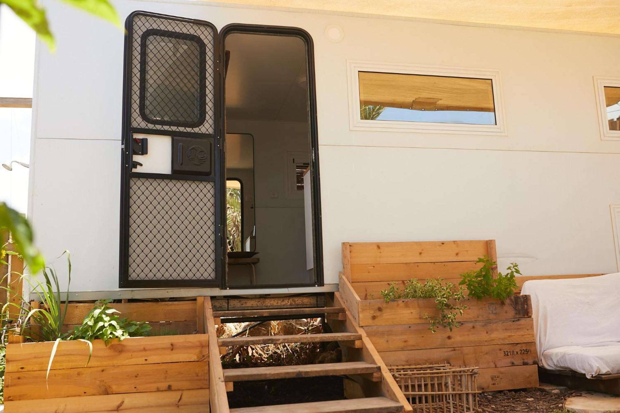 קרוואן מול הים Villa HaBonim Exteriör bild